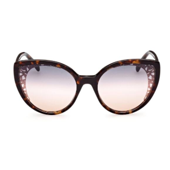 Emilio Pucci 58mm Gradient Cat Eye Sunglasses Dark Havana - Picture 1 of 10